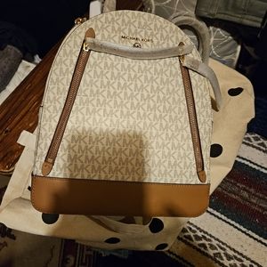 Micheal kors backpack used once